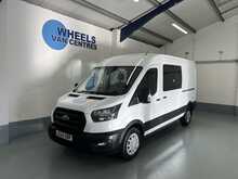 Ford Transit 2.0 350 EcoBlue Trend Crew Van Double Cab 5dr Diesel Manual L3 H2 Euro 6 (s/s) (130 ps) - U1331