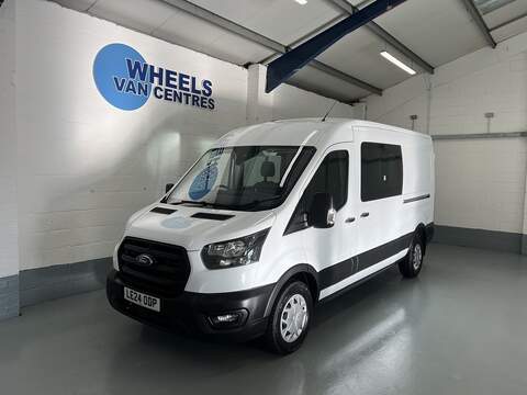 Ford Transit 2.0 350 EcoBlue Trend Crew Van Double Cab 5dr Diesel Manual L3 H2 Euro 6 (s/s) (130 ps)