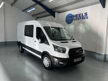 Ford Transit 2.0 350 EcoBlue Trend Crew Van Double Cab 5dr Diesel Manual L3 H2 Euro 6 (s/s) (130 ps) - U1331