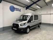 Ford Transit 2.0 350 EcoBlue Trend Crew Van Double Cab 5dr Diesel Manual L3 H2 Euro 6 (s/s) (130 ps) - U1427