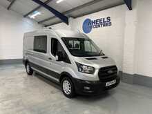 Ford Transit 2.0 350 EcoBlue Trend Crew Van Double Cab 5dr Diesel Manual L3 H2 Euro 6 (s/s) (130 ps) - U1427