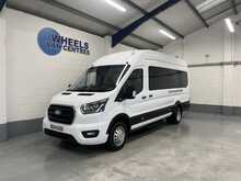 Ford Transit 2.0 460 EcoBlue Limited Minibus Double Cab 5dr Diesel Auto RWD L4 H3 Euro 6 (s/s) (17 Seat, DRW) - U1517
