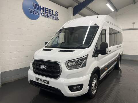 Ford Transit 320 EcoBlue 130 BHP L2 HIGH ROOF TREND AUTOMATIC 9 SEATER MINIBUS 2.0 5dr Combi Van Automatic Diesel 2.0 5dr Minibus Automatic Diesel