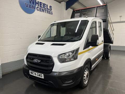 Ford Transit 2.0 350 EcoBlue Leader Tipper Double Cab 4dr Diesel Manual RWD L3 Euro 6 (s/s) (130 ps) 2.0 4dr Tipper Manual Diesel