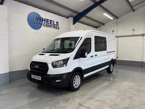 Ford Transit 2.0 350 EcoBlue Trend Crew Van Double Cab 5dr Diesel Manual L3 H2 Euro 6 (s/s) (130 ps)