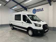 Ford Transit 2.0 350 EcoBlue Trend Crew Van Double Cab 5dr Diesel Manual L3 H2 Euro 6 (s/s) (130 ps) - U1575