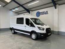 Ford Transit 2.0 350 EcoBlue Trend Crew Van Double Cab 6dr Diesel Manual FWD L3 H2 Euro 6 (s/s) (130 ps) - U1581