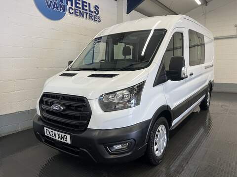 Ford Transit 2.0 350 EcoBlue Trend Crew Van Double Cab 5dr Diesel Manual L3 H2 Euro 6 (s/s) (130 ps)