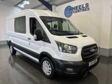 Ford Transit 2.0 350 EcoBlue Trend Crew Van Double Cab 5dr Diesel Manual L3 H2 Euro 6 (s/s) (130 ps) - U1583