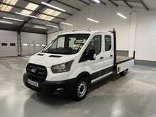 Ford Transit 350 EcoBlue Leader 2.0 4dr Double cab L3 Dropside Manual Diesel - U1587