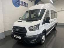 Ford Transit 2.0 460 EcoBlue Leader Minibus Double Cab 5dr Diesel Auto RWD L4 H3 Euro 6 (s/s) (17 Seat, DRW) (170 - U1603