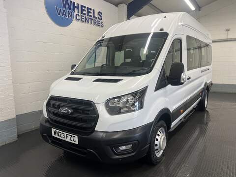 Ford Transit 320 EcoBlue 130 BHP L2 HIGH ROOF TREND AUTOMATIC 9 SEATER MINIBUS 2.0 5dr Combi Van Automatic Diesel 2.0 5dr Minibus Automatic Diesel