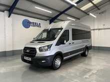 Ford Transit 2.0 460 EcoBlue Trend Minibus Double Cab 5dr Diesel Auto RWD L4 H3 Euro 6 (s/s) (17 Seat, DRW) (165 - U1642