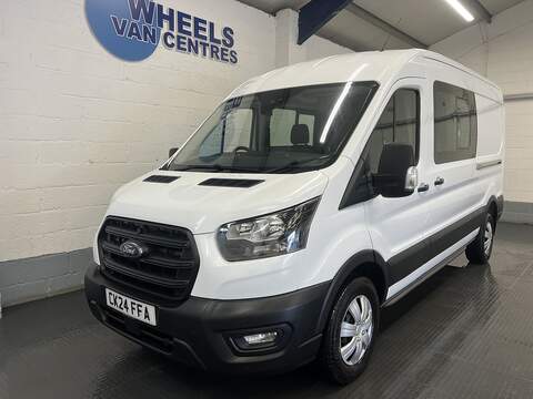 Ford Transit 2.0 350 EcoBlue Trend Crew Van Double Cab 5dr Diesel Manual L3 H2 Euro 6 (s/s) (130 ps)