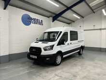 Ford Transit 2.0 350 EcoBlue Trend Crew Van Double Cab 5dr Diesel Manual L3 H2 Euro 6 (s/s) (130 ps) - U1694