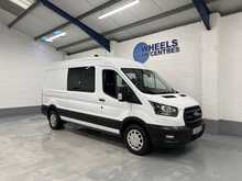 Ford Transit 2.0 350 EcoBlue Trend Crew Van Double Cab 5dr Diesel Manual L3 H2 Euro 6 (s/s) (130 ps) - U1694