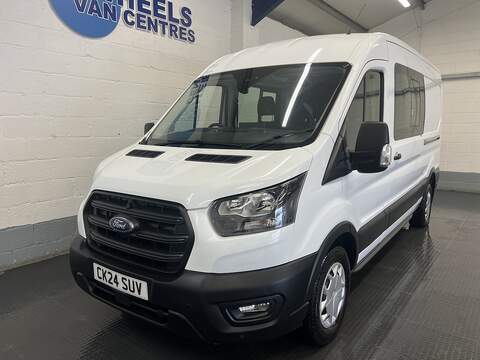 Ford Transit 2.0 350 EcoBlue Trend Crew Van Double Cab 5dr Diesel Manual L3 H2 Euro 6 (s/s) (130 ps)