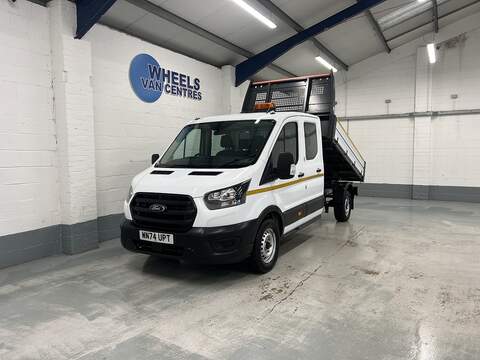Ford Transit 2.0 350 EcoBlue Leader Caged Tipper 2dr Diesel Manual RWD L2 Euro 6 (s/s) (130 ps) 2.0 2dr Tipper Manual Diesel