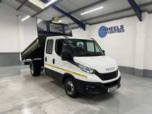 Iveco Daily 2.3D HPI 14V 35C 3750 Tipper Double Cab 4dr Diesel Manual L3 Euro 6 (s/s) (DRW) (136 ps) - U1938
