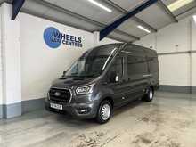 Ford Transit 2.0 460 EcoBlue Limited Minibus Double Cab 5dr Diesel Auto RWD L4 H3 Euro 6 (s/s) (17 Seat, DRW) - U1958