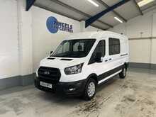 Ford Transit 2.0 350 EcoBlue Trend Crew Van Double Cab 5dr Diesel Manual L3 H2 Euro 6 (s/s) (130 ps) - U2034