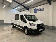 Ford Transit 2.0 350 EcoBlue Trend Crew Van Double Cab 5dr Diesel Manual L3 H2 Euro 6 (s/s) (130 ps) - U2035