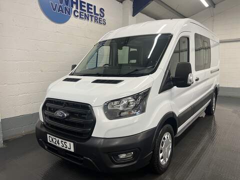 Ford Transit 2.0 350 EcoBlue Trend Crew Van Double Cab 5dr Diesel Manual L3 H2 Euro 6 (s/s) (130 ps)