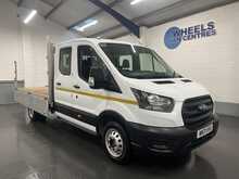 Ford Transit 2.0 350 EcoBlue Leader Dropside Double Cab 4dr Diesel Manual RWD L3 Euro 6 (s/s) (130 ps) 2.0 4dr - U2136