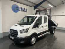 Ford Transit 2.0 350 EcoBlue Leader Tipper Double Cab 4dr Diesel Manual RWD L3 Euro 6 (s/s) (130 ps) 2.0 4dr - U2210