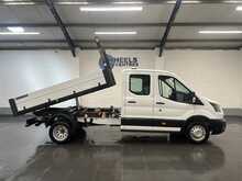 Ford Transit 2.0 350 EcoBlue Leader Tipper Double Cab 4dr Diesel Manual RWD L3 Euro 6 (s/s) (130 ps) 2.0 4dr - U2210