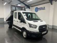 Ford Transit 2.0 350 EcoBlue Leader Tipper Double Cab 4dr Diesel Manual RWD L3 Euro 6 (s/s) (130 ps) 2.0 4dr - U2210