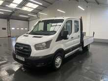 Ford Transit 2.0 350 EcoBlue Leader Tipper Double Cab 4dr Diesel Manual RWD L3 Euro 6 (s/s) (130 ps) 2.0 4dr - U2210