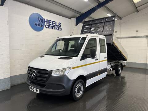 Mercedes-Benz Sprinter 2.0 315 CDI Progressive Tipper 2dr Diesel Manual RWD L2 Euro 6 (s/s) (150 ps) 2.0 2dr Tipper Manual Diesel