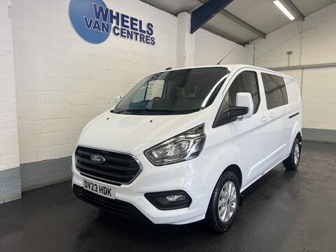 Ford Transit Custom 2.0 320 EcoBlue Limited Crew Van Double Cab 5dr Diesel Manual L2 H1 Euro 6 (s/s) (136 ps)