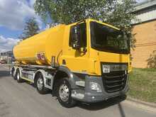 DAF CF 410 ADR FUEL TANKER 8X2 REARLIFT AND STEER 12.9 0.0 2dr Tanker Manual Diesel - U2507