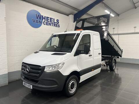 Mercedes-Benz Sprinter 2.1 314 CDI Double cab tipper 2dr Diesel Manual RWD L3 Euro 6 (s/s) (143 ps) 2.1 2dr Tipper Manual Diesel