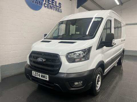 Ford Transit 2.0 350 EcoBlue Trend Crew Van Double Cab 5dr Diesel Manual L3 H2 Euro 6 (s/s) (130 ps)