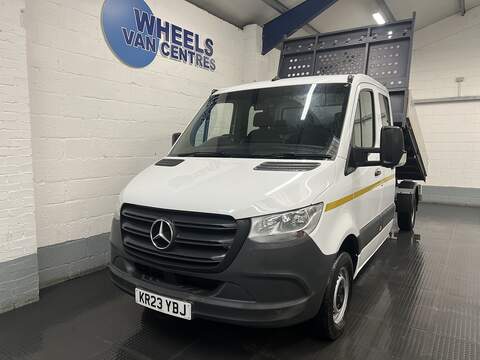 Mercedes-Benz Sprinter 2.1 314 CDI Double cab tipper 2dr Diesel Manual RWD L3 Euro 6 (s/s) (143 ps) 2.1 2dr Tipper Manual Diesel