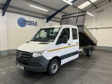Mercedes-Benz Sprinter 2.1 314 CDI Double cab tipper 2dr Diesel Manual RWD L3 Euro 6 (s/s) (143 ps) - U2593