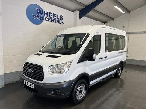 Ford Transit 2.0 460 EcoBlue Leader Minibus Double Cab 5dr Diesel Manual RWD L4 H3 Euro 6 (s/s) (17 Seat, DRW) (130 ps)