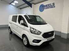 Ford Transit Custom 2.0 320 EcoBlue Limited Crew Van Double Cab 5dr Diesel Manual L2 H1 Euro 6 (s/s) (130 ps) - U2655