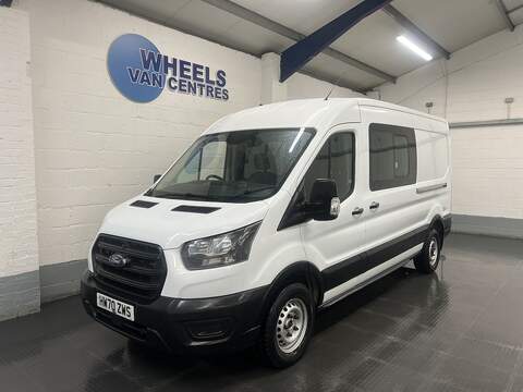 Ford Transit 2.0 350 EcoBlue Trend Crew Van Double Cab 5dr Diesel Manual L3 H2 Euro 6 (s/s) (130 ps)