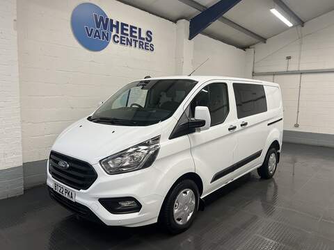 Ford Transit Custom 2.0 350 EcoBlue Trend Crew Van Double Cab 5dr Diesel Manual L3 H2 Euro 6 (s/s) (130 ps)