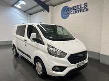Ford Transit Custom 2.0 300 EcoBlue Trend Crew Van Double Cab 5dr Diesel Manual L1 H1 Euro 6 (s/s) (6 Seat) (130 ps) - U2686