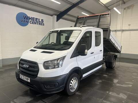 Ford Transit 2.0 350 EcoBlue Leader Chassis Double Cab 4dr Diesel Manual RWD L3 Euro 6 (s/s) (130 ps) 2.0 4dr Tipper Manual Diesel