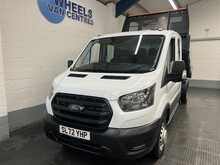 Ford Transit 2.0 350 EcoBlue Leader Tipper Double Cab 4dr Diesel Manual RWD L3 Euro 6 (s/s) (130 ps) 2.0 4dr - U2688
