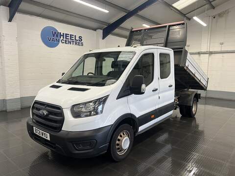 Ford Transit 2.0 350 EcoBlue Leader Chassis Double Cab 4dr Diesel Manual RWD L3 Euro 6 (s/s) (130 ps) 2.0 4dr Tipper Manual Diesel