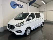 Ford Transit Custom 2.0 320 EcoBlue Limited Crew Van Double Cab 5dr Diesel Manual L2 H1 Euro 6 (s/s) (130 ps) - U2764
