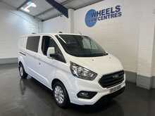 Ford Transit Custom 2.0 320 EcoBlue Limited Crew Van Double Cab 5dr Diesel Manual L2 H1 Euro 6 (s/s) (130 ps) - U2764