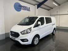 Ford Transit Custom 2.0 320 EcoBlue Limited Crew Van Double Cab 5dr Diesel Manual L2 H1 Euro 6 (s/s) (130 ps) - U2767